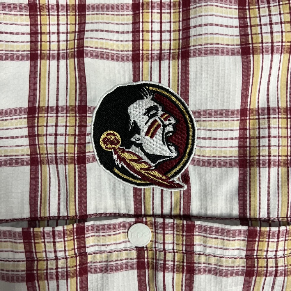 Columbia Super Tamiami Fishing Shirt Florida State Seminoles‎ XXL